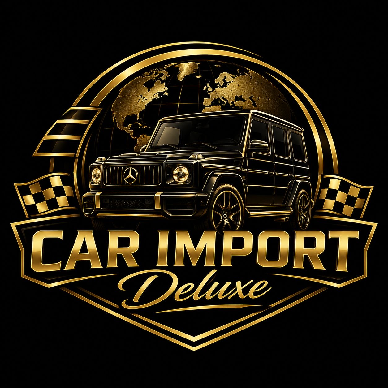 Car Import Deluxe — Logo